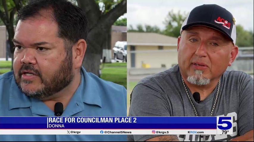 Donna residents head to polls to vote for Councilman Place 2