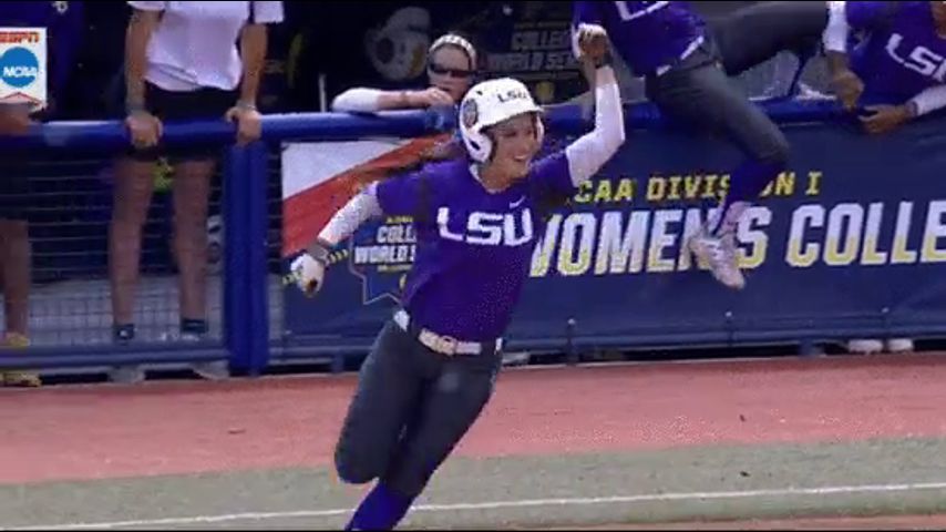 WCWS: LSU wins Tiger battle