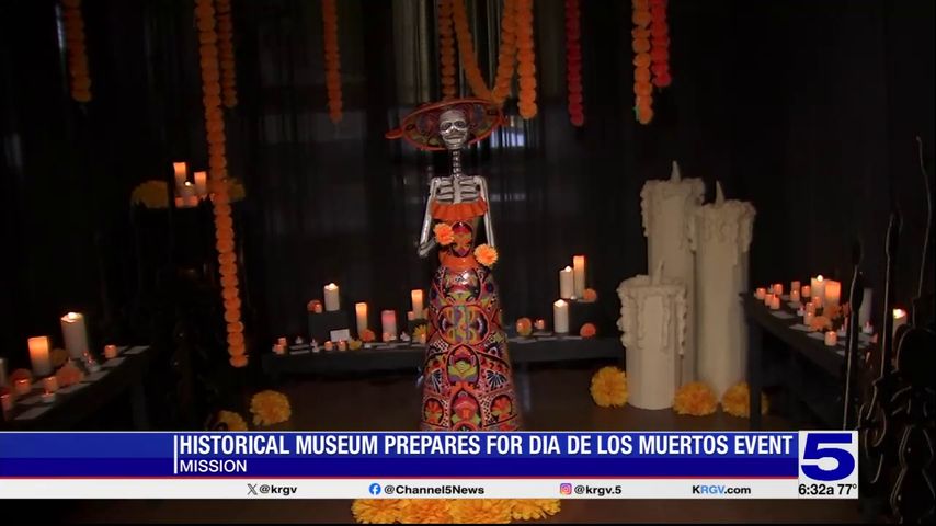 Historical museum in Mission prepares for Dia De Los Muertos event