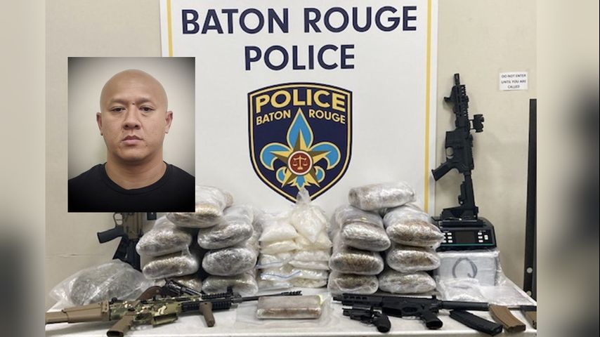 Man accused of drug trafficking arrested after police seize nearly 5 pounds of fentanyl and 150 pounds of meth