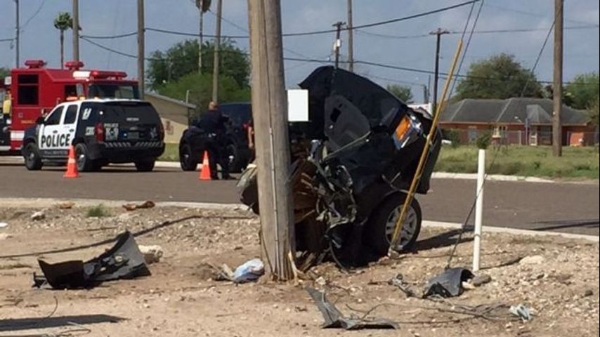 Driver Hospitalized after Crash North of Palmview