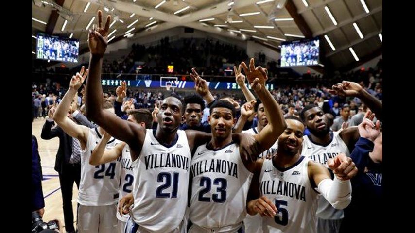 No. 14 Villanova tops Creighton in OT for 10-0 Big East mark