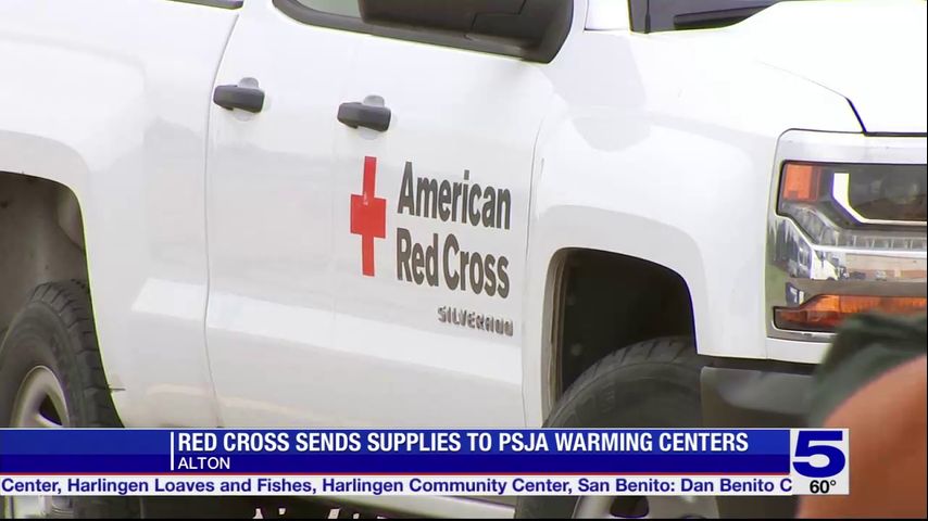 South Texas Red Cross chapter sends supplies to PSJA warming centers