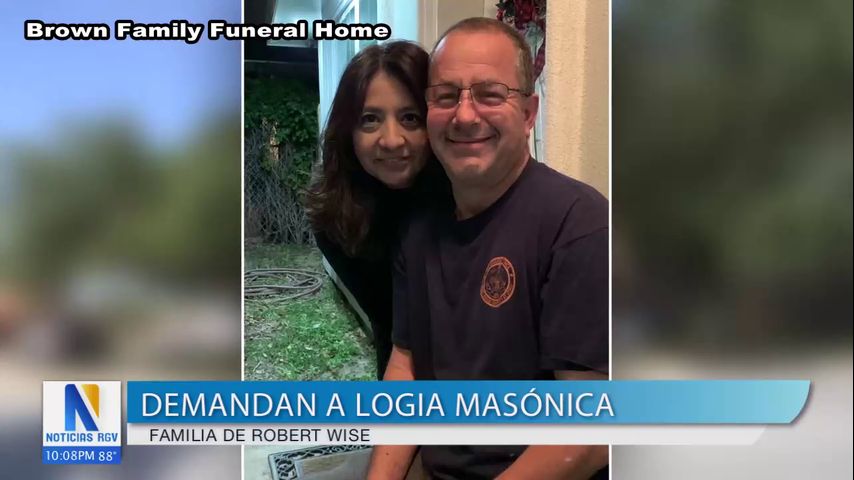 Familia de McAllen demanda a logia masónica por muerte de Robert Wise