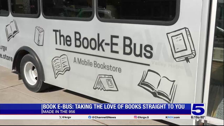 Made in the 956: Taking the love of books straight to you with the Book-E Bus