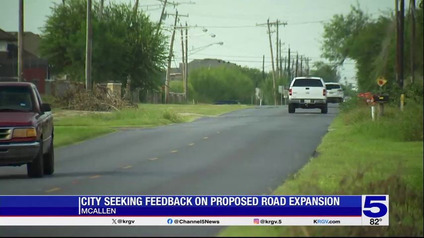 Road expansion proposed along Bentsen Road in McAllen