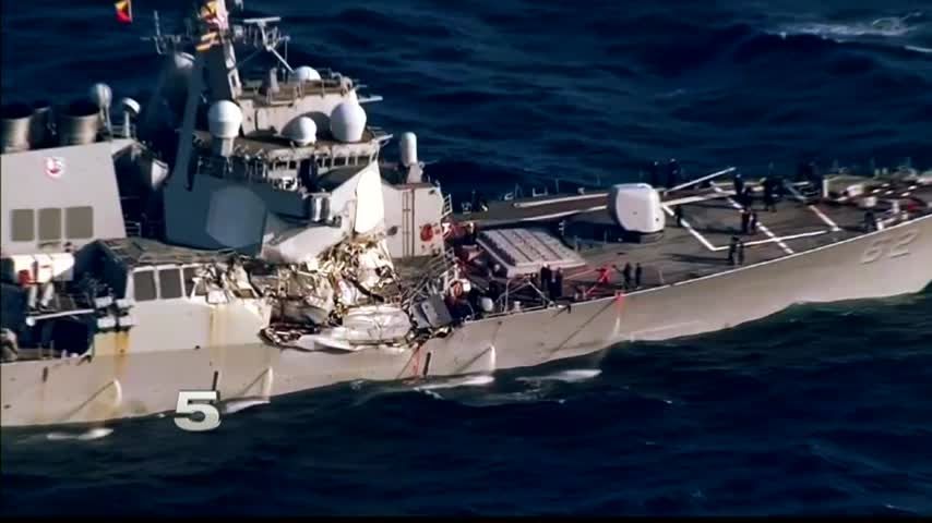 Cause of USS Fitzgerald Collision Released