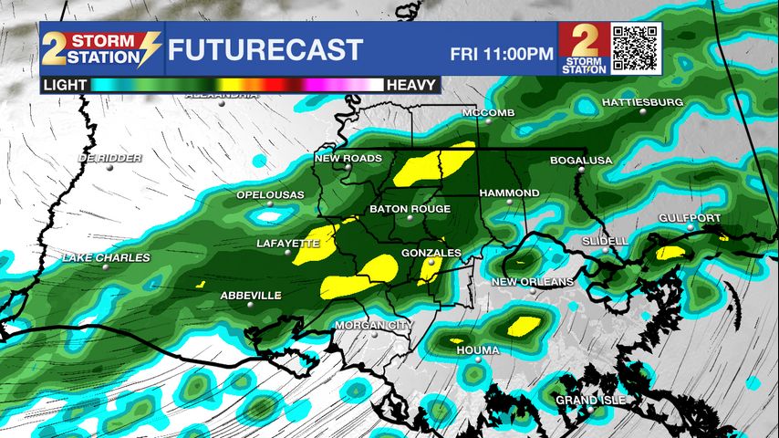 Dec. 4 - Heaviest rain moving out, what to expect going forward