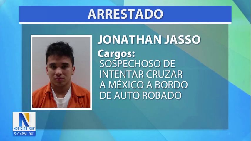 Arrestan a sospechoso en caso de auto robado sin recuperar en México