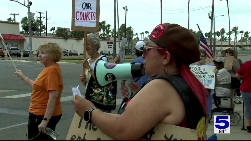 Protest held against policies by the Trump Administration in McAllen