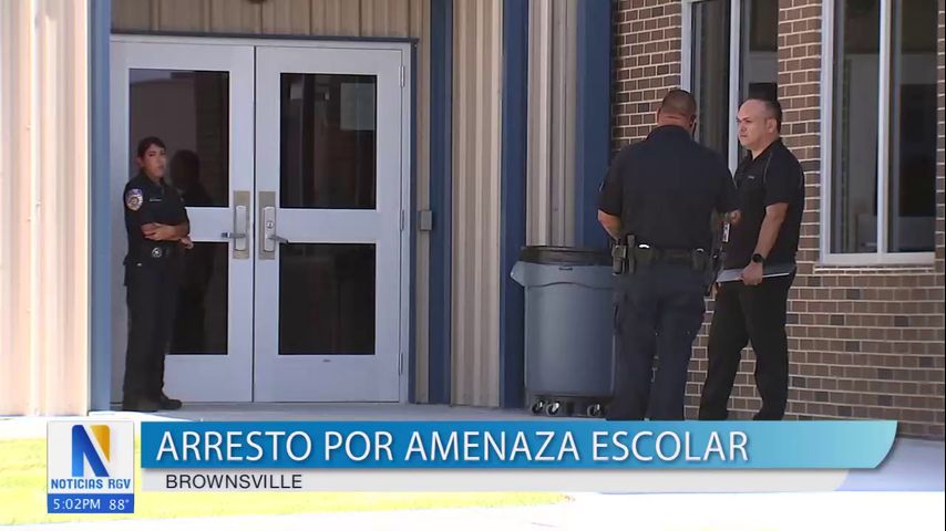 Menor arrestado tras amenazar a la escuela charter de Brownsville