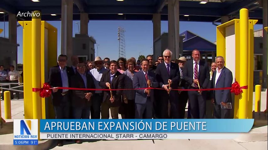 Cámara de Representantes de Estados Unidos aprueba expansión de puente internacional Starr-Camargo