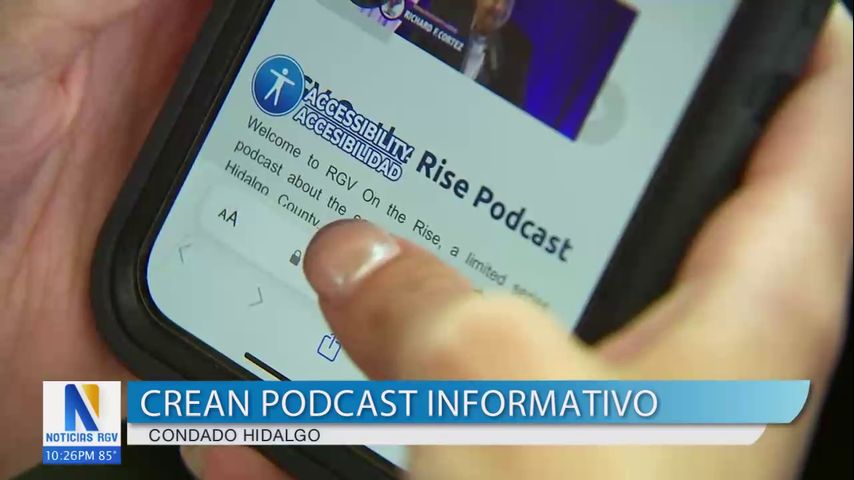 Condado Hidalgo lanza un podcast de serie limitada