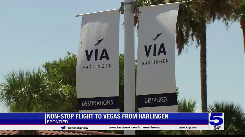 Harlingen officials announce nonstop flights to Vegas