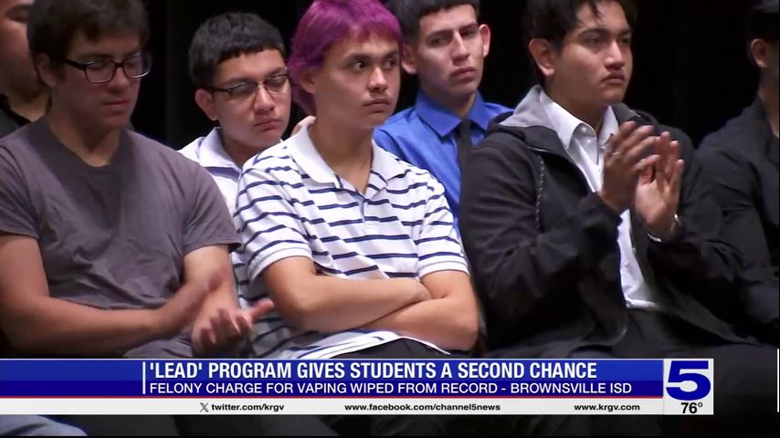 Brownsville ISD students complete vaping intervention program