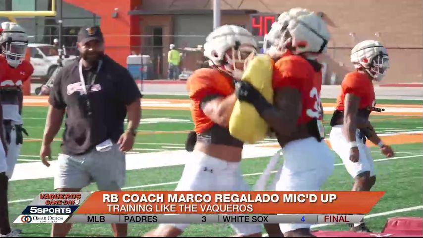 Training like the Vaqueros: Taking an inside look at day-to-day with UTRGV running back coach