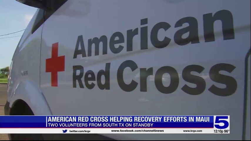 Local American Red Cross volunteers on standby to help Maui