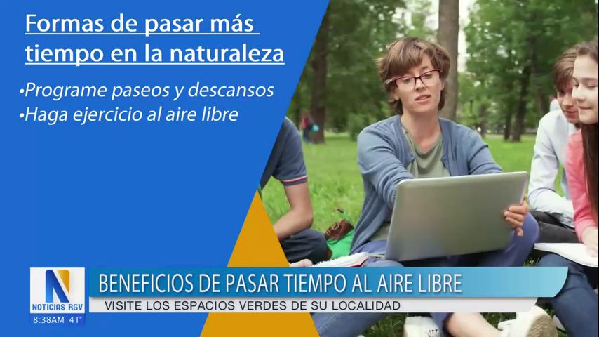 Beneficios de pasar tiempo al aire libre