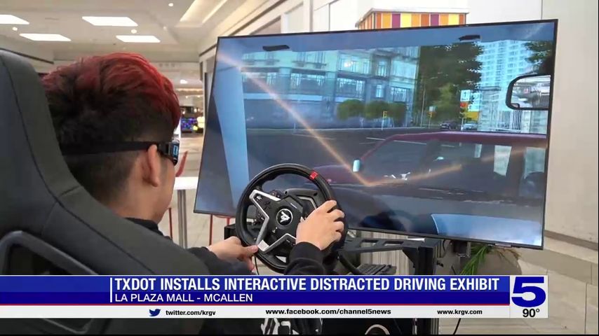 TxDOT interactive exhibit aims to warn the public of the dangers of distracted driving