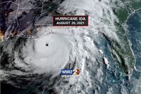 Hurricane Ida post-analysis report released from the National Hurricane Center