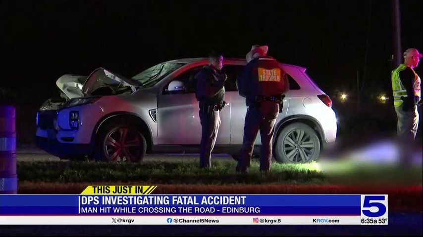 DPS investigating fatal auto-pedestrian crash in Edinburg