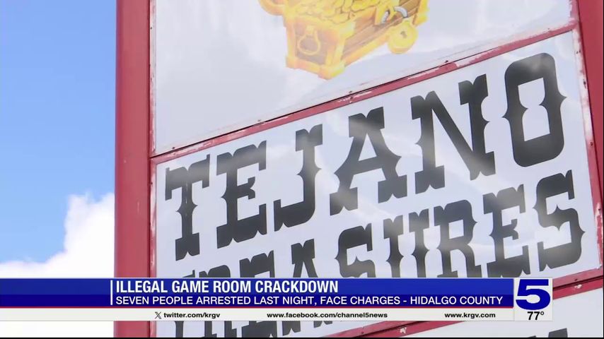 Edcouch game room raid the latest in illegal gambling crackdown in Hidalgo County