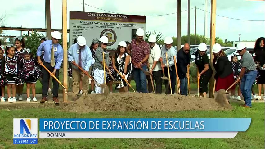 Donna ISD impulsa proyecto de expansion de aulas en sus escuelas