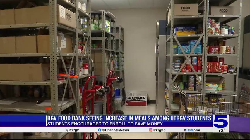 UTRGV students encouraged to enroll for meals at university food pantry