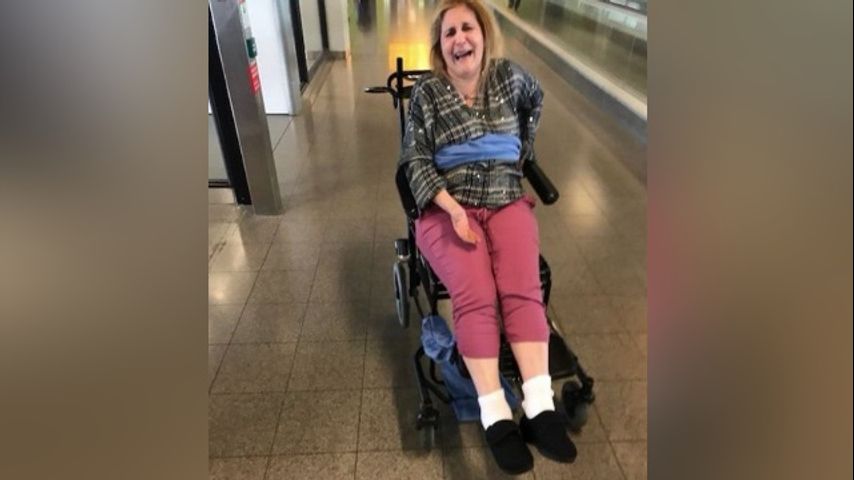 Family: Delta tied woman with disability to wheelchair