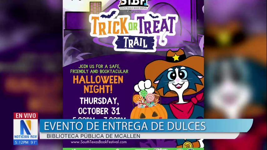 Biblioteca Pública de McAllen realiza evento de Halloween