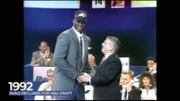 WBRZ FLASHBACK: LSU basketball legend Shaq drafted first overall in the 1992 NBA Draft