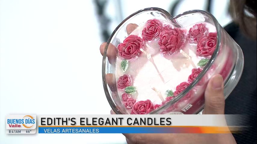 La Entrevista: Artista crea velas únicas y perfumadas