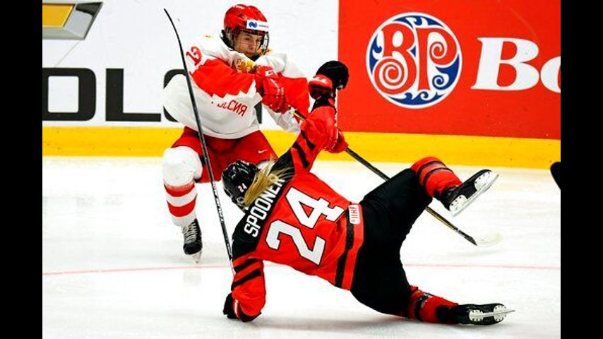 Canada beats Russia 5-1 at women's hockey worlds in Finland