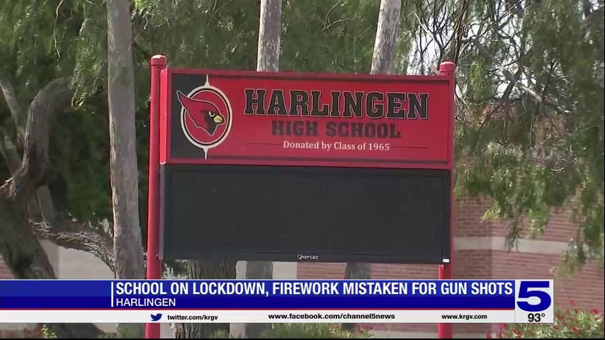 Police: Juvenile sets off fireworks, prompts lockdown at Harlingen High School