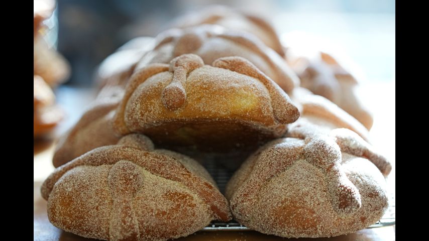 Care for a sweet treat during Mexico's Day of the Dead? Have a bite of 'pan de muerto'