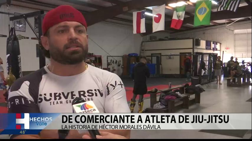 De comerciante a atleta de jiu-jitsu