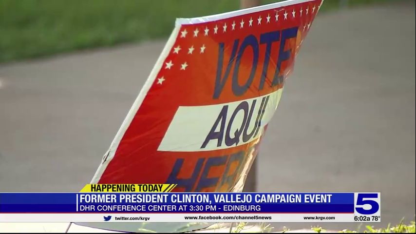 Bill Clinton in the RGV