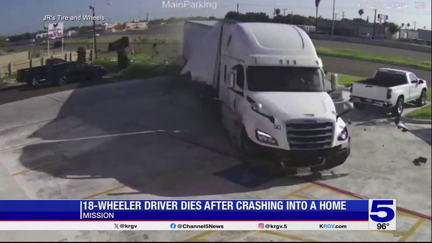 Driver of 18-wheeler dies after crashing into Mission home