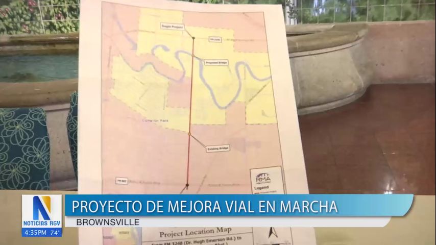 Realizan proyectos de mejora vial en las calles de Brownsville