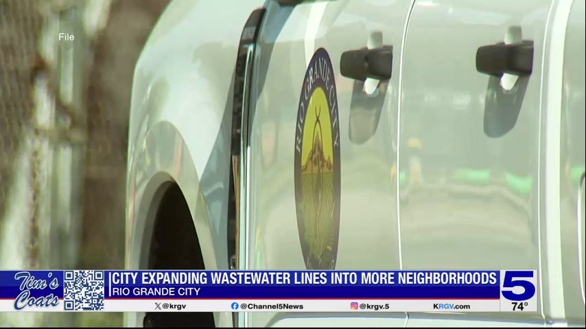 Rio Grande City providing wastewater service to hundreds of homes