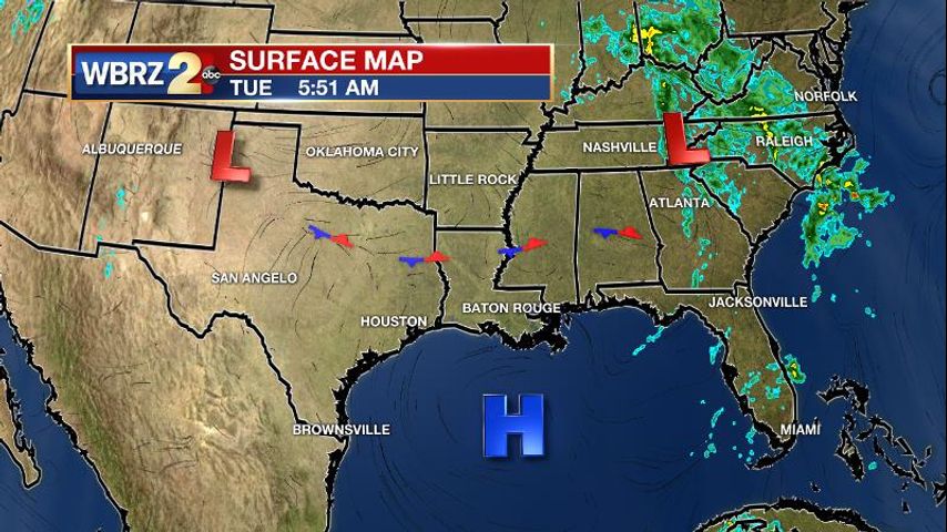 Front to stall in the region, return showers and storms