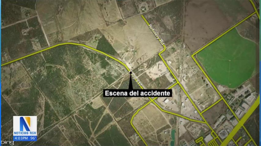 Familia de Brownsville sufre grave accidente en el condado Dimmit