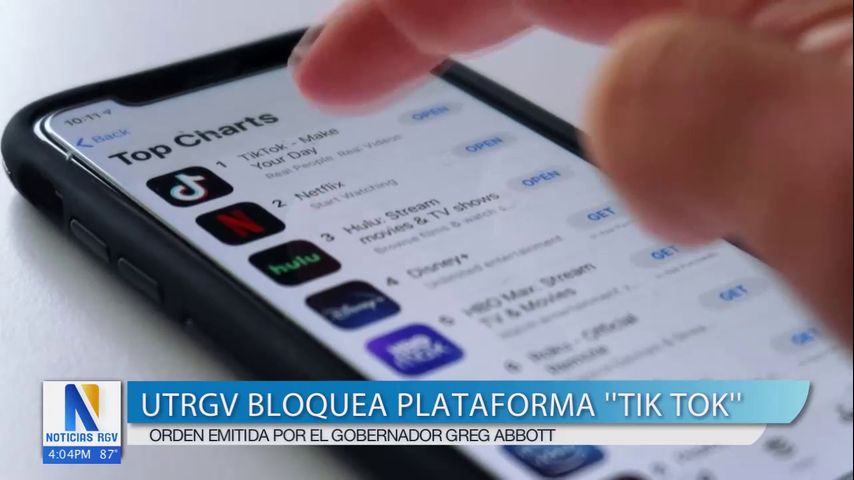 UTRGV bloquea la aplicación de Tiktok tras órdenes del gobernador Greg Abbott