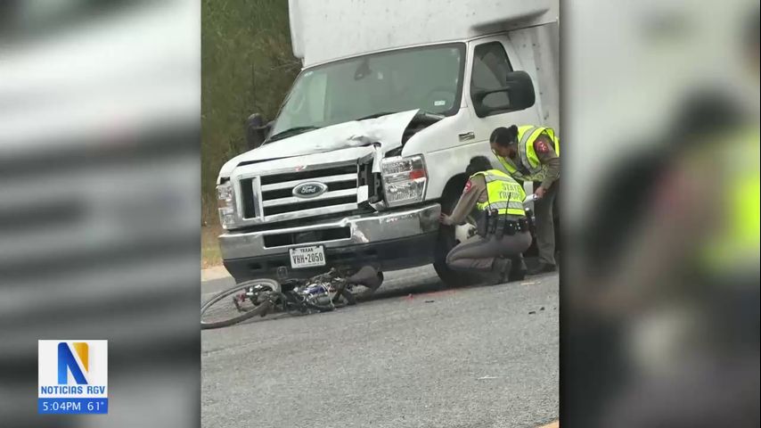 Ciclista muere en accidente vehicular en Weslaco