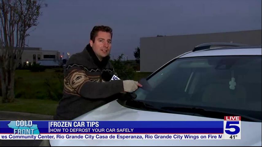 Experts give tips on how Valley residents can defrost their cars