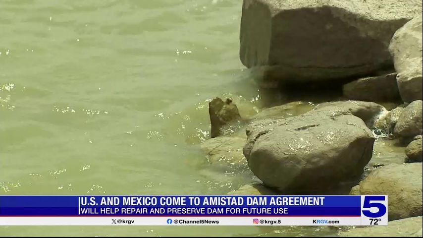 U.S. and Mexico sign agreement to preserve Amistad Dam