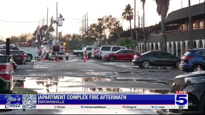 Dozens of Brownsville residents displaced by apartment complex fire