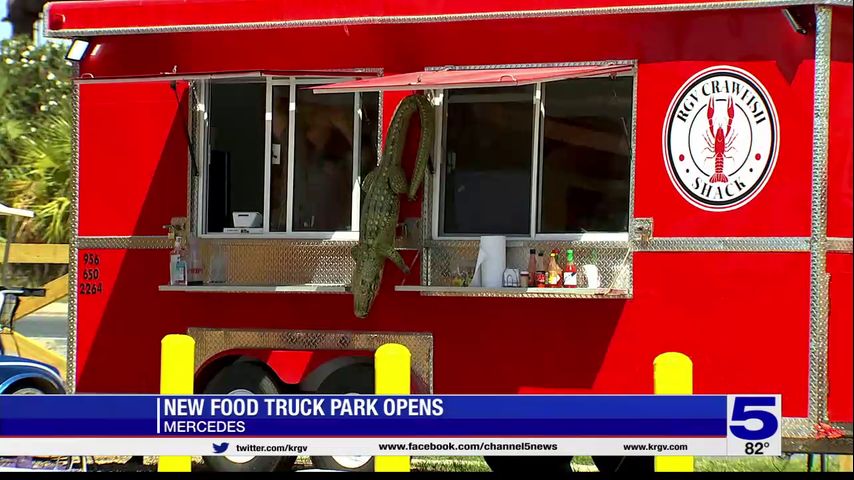 New food truck park opens in Mercedes