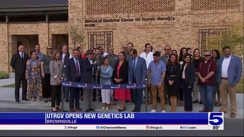 UTRGV opens genetics lab in Brownsville campus