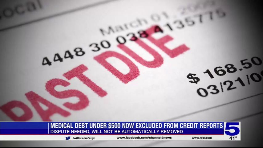 Medical debt under $500 now excluded from credit reports
